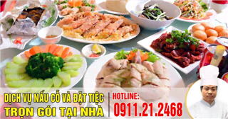 Ảnh nhà hàng mỹ đình chuyên nhận đặt cỗ tại nhà ở cầu giấy uy tín