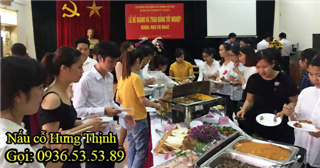 Ảnh Tiệc buffet tại trường Đại học Sư Phạm Hà Nội 80 khách