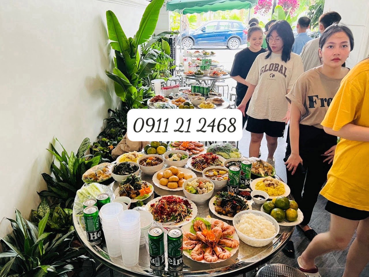 Dịch vụ nấu cỗ liên hoan tại nhà ở Hà Nội