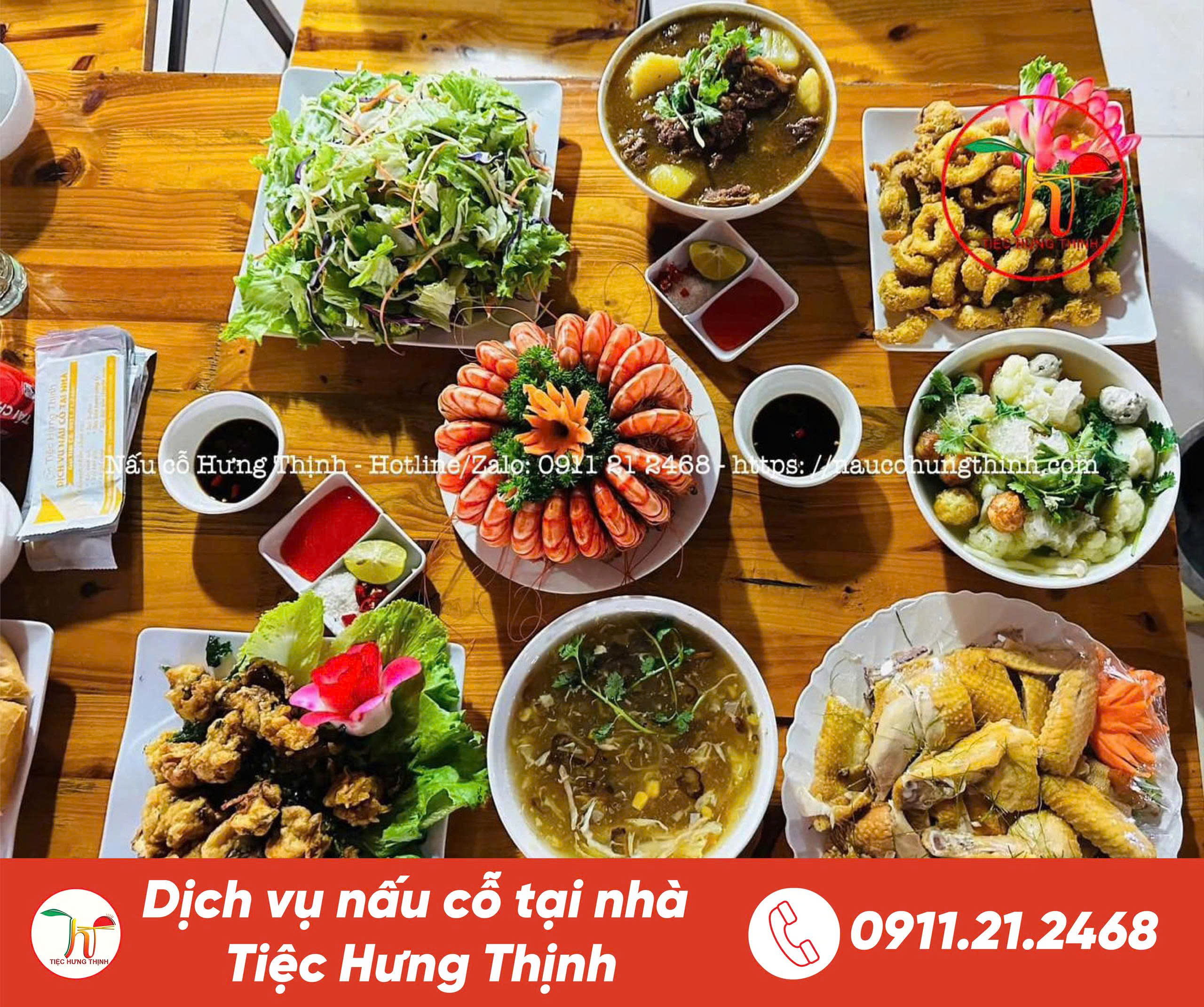 Nấu Cỗ Tại Nhà Ở Hà Nội 0911212468