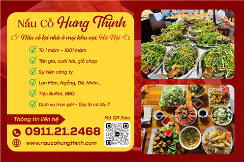 Ảnh Dịch Vụ Nấu Cỗ Ở Hà Đông - Giải Pháp Hoàn Hảo Cho Mọi Bữa Tiệc