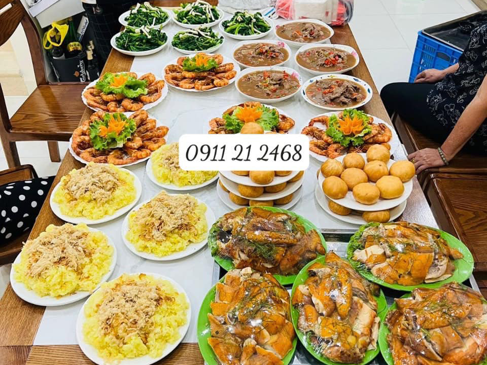 Nấu cỗ tại nhà quận Nam Từ Liêm – Cỗ đầy đặn, phong phú, phục vụ tận tình