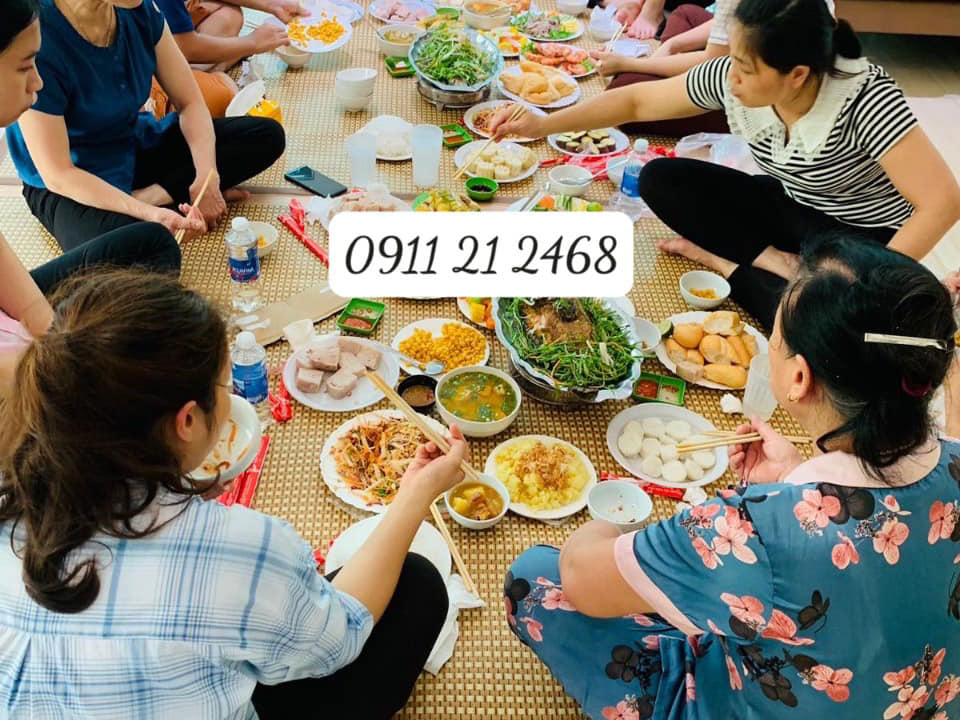 Nấu cỗ tại nhà phường Điện Biên – Tổ chức cỗ cưới, tân gia, giỗ chạp chuyên nghiệp