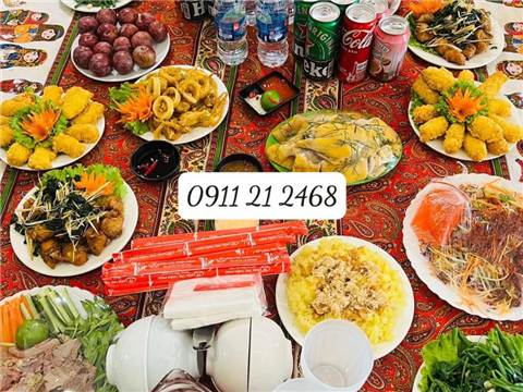 Ảnh Nấu cỗ tại nhà phường Ngọc Khánh – Tiệc tại nhà tiện lợi, menu đa dạng theo yêu cầu