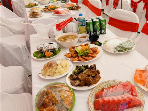 Ảnh Nấu cỗ giỗ tại nhà phường Phú Đô – Tiệc cỗ ngon, nhanh chóng, phục vụ chu đáo