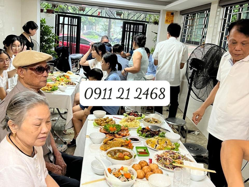 Nấu cỗ giỗ tại nhà phường Định Công – Tiệc cỗ ngon, phục vụ nhanh chóng