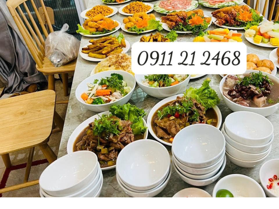 Nấu cỗ giỗ tại nhà xã Hữu Hòa – Tiệc gia đình, lễ cúng trọn gói tận tâm