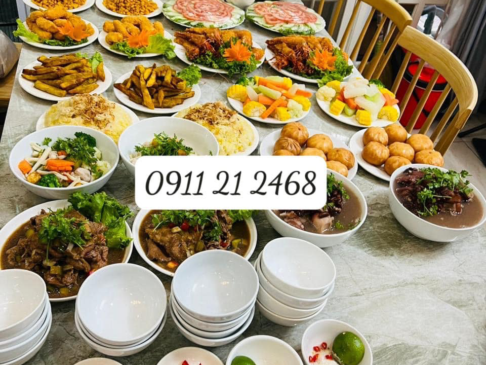 Nấu cỗ giỗ tại nhà phường Giáp Bát – Tiệc cỗ ngon miệng, đa dạng món ăn
