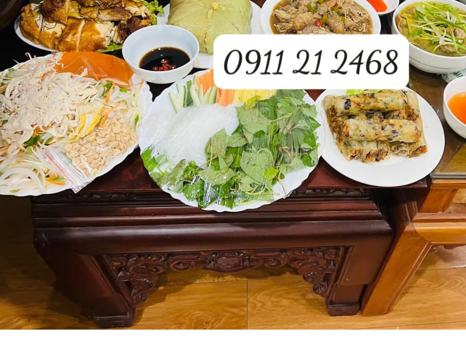 Nấu cỗ giỗ tại nhà phường Xuân Phương – Tiệc cỗ đa dạng, hợp khẩu vị