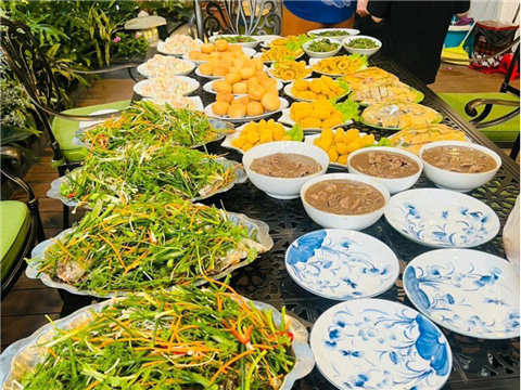 Ảnh Nấu cỗ tại Chung Cư Anland Complex – Tiệc trọn gói, tiện lợi cho cư dân hiện đại