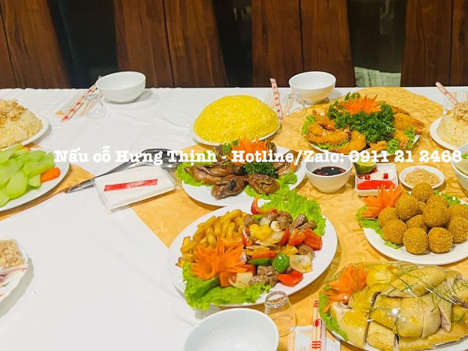 Nấu cỗ giỗ tại nhà phường Cửa Nam – Cỗ cưới, đầy tháng, giỗ chạp… đủ món từ A đến Z