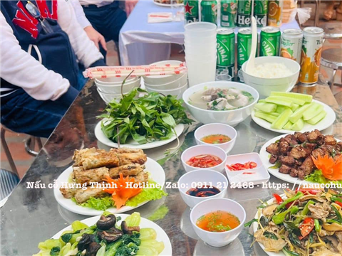 Ảnh Nấu cỗ giỗ tại nhà phường Chương Dương – Phục vụ mọi dịp lễ, giỗ, thôi nôi, sinh nhật