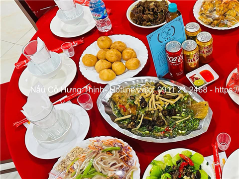 Ảnh Nấu cỗ giỗ tại nhà phường Đội Cấn – Dịch vụ nấu ăn ngon, sạch sẽ, đúng chuẩn nhà hàng