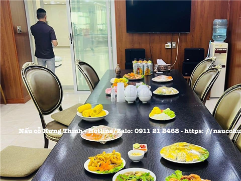 Ảnh Nấu cỗ giỗ tại nhà phường Hàng Mã – Cỗ truyền thống cho ngày giỗ, lễ, cúng đầy đủ