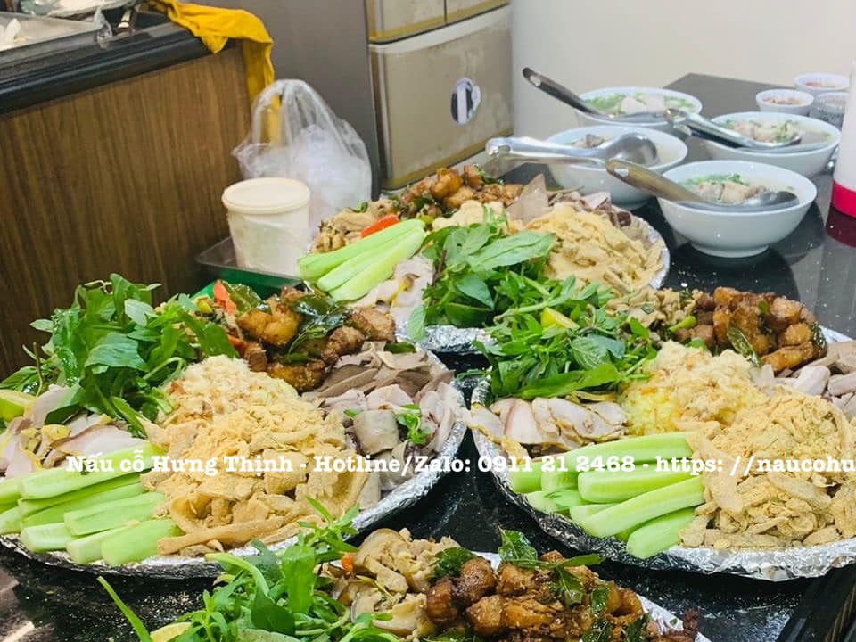 Nấu cỗ giỗ tại nhà phường Điện Biên – Tổ chức cỗ cưới, tân gia, giỗ chạp chuyên nghiệp