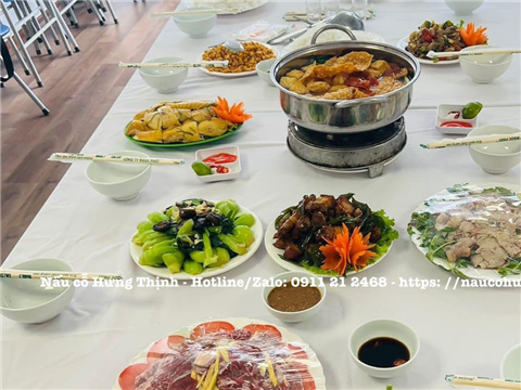 Ảnh Nấu cỗ giỗ tại nhà phường Chương Dương – Phục vụ mọi dịp lễ, giỗ, thôi nôi, sinh nhật
