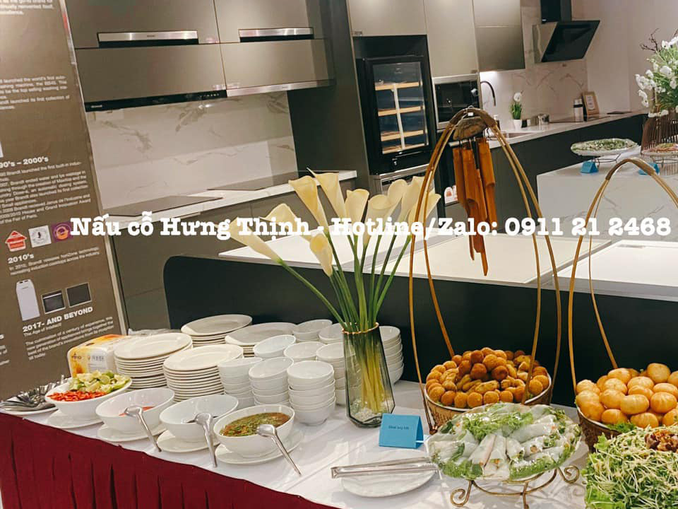 Nấu cỗ giỗ tại nhà phường Phúc La – Gọi ngay để có tiệc cỗ ngon, đẹp mắt