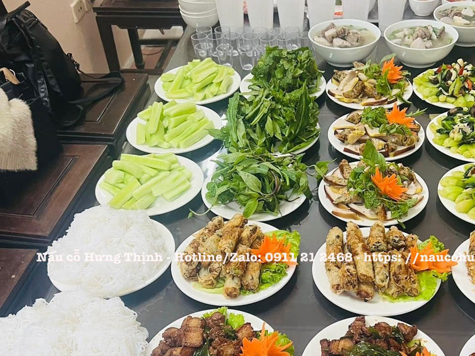 Nấu Cỗ Tại Nhà Phường Hạ Đình – Tiệc Cỗ Sang Trọng Với Dịch Vụ Tận Nhà