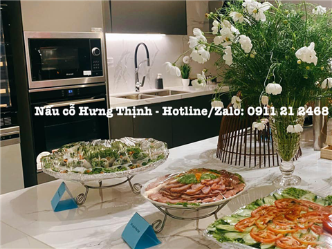 Ảnh Đặt nấu cỗ tại nhà phường Phú La – Tổ chức tiệc dễ dàng, tiết kiệm thời gian