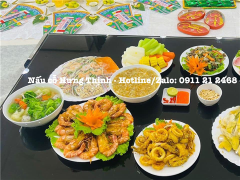 Ảnh Dịch Vụ Nấu Cỗ Tại Nhà Phường Việt Hưng - Mâm Cỗ Đầy Đủ, Thịnh Soạn Cho Mọi Nhà