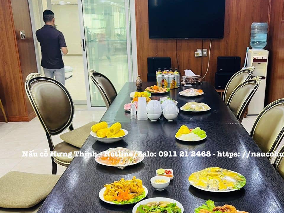 Nấu cỗ giỗ tại nhà xã Hữu Hòa – Tiệc gia đình, lễ cúng trọn gói tận tâm