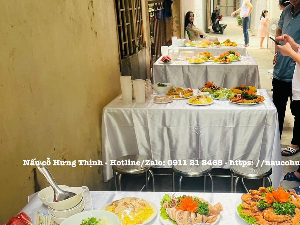 Nấu cỗ giỗ tại nhà phường Mỹ Đình 1 – Tiệc cỗ hoàn hảo, tiện lợi ngay tại nhà