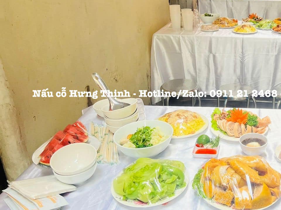 Nấu cỗ giỗ tại nhà phường Phú Đô – Chuyên nấu cỗ cho tiệc cưới, sinh nhật