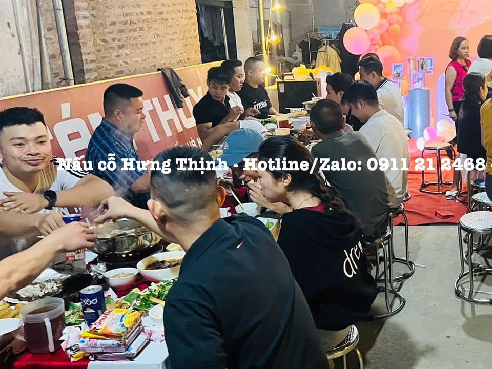 Nấu cỗ giỗ tại nhà phường Đại Mỗ – Tiệc cỗ chuẩn vị, phục vụ tận tình