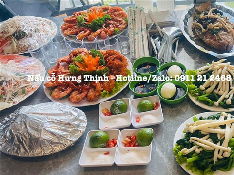 Ảnh Nấu cỗ giỗ tại nhà phường Giáp Bát – Chuyên nấu cỗ cho các dịp lễ, tiệc cưới