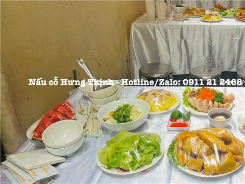 Ảnh Dịch vụ nấu cỗ tại nhà phường Đại Mỗ – Tiệc cỗ gia đình, tiệc doanh nghiệp