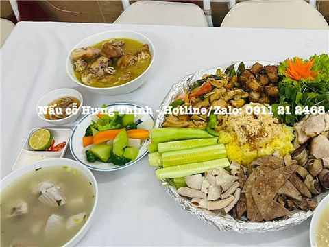 Ảnh Nấu cỗ giỗ tại nhà xã Ngũ Hiệp – Phù hợp mọi dịp, từ lễ đến cưới hỏi