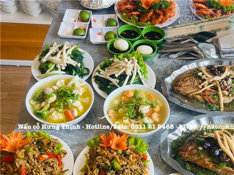 Ảnh Nấu cỗ giỗ tại nhà xã Trung Mầu – Menu phong phú, giá cả hợp lý