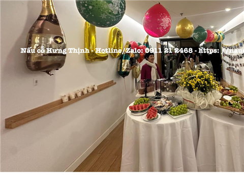 Ảnh Nấu cỗ giỗ tại nhà phường Xuân Phương – Tiệc cỗ đa dạng, hợp khẩu vị