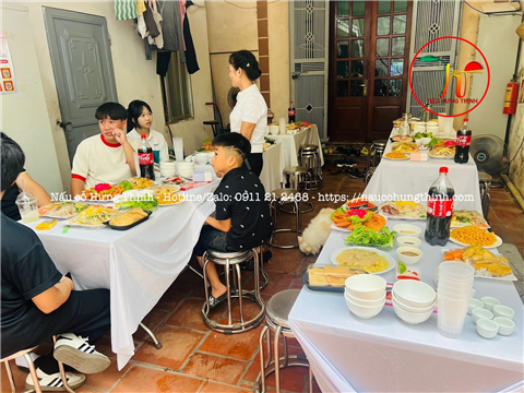 Ảnh Nấu cỗ tại Chung Cư Samsora Premier Hà Đông – Đặt là có, tiệc tận nơi