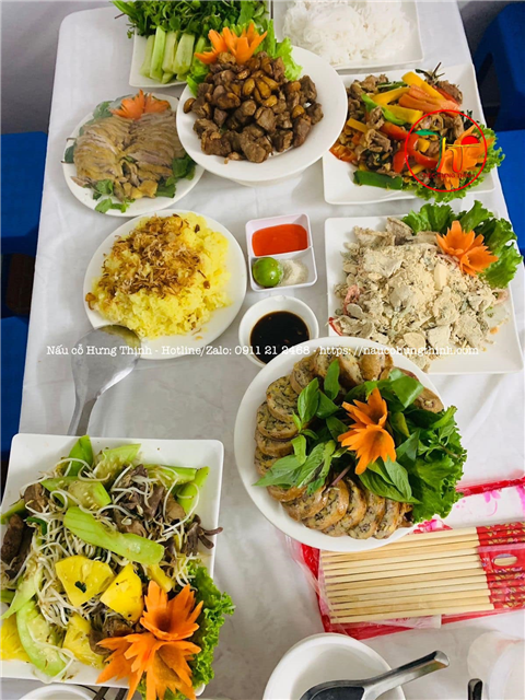 nấu cỗ thuê Hà Nội