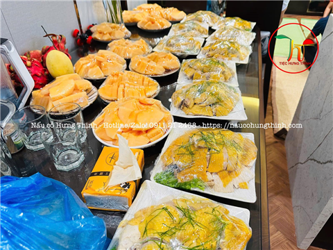 Ảnh cỗ chay tại nhà Hà Nội