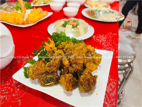 Ảnh nấu cỗ ngon Long Biên