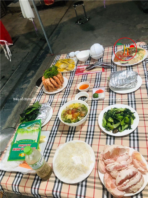 nấu cỗ tại nhà hải phòng