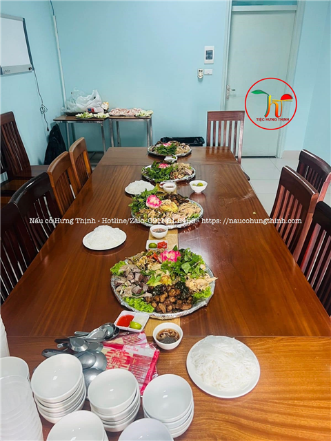 nấu cỗ tại nhà hà đông
