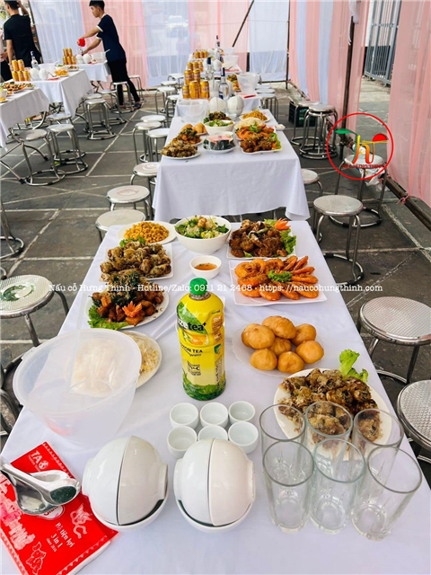 Ảnh đặt cỗ giỗ