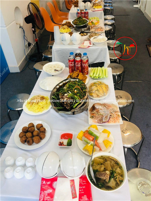 nấu cỗ sinh nhật