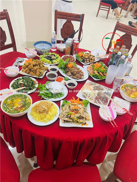 Ảnh Các món ăn liên hoan tại văn phòng