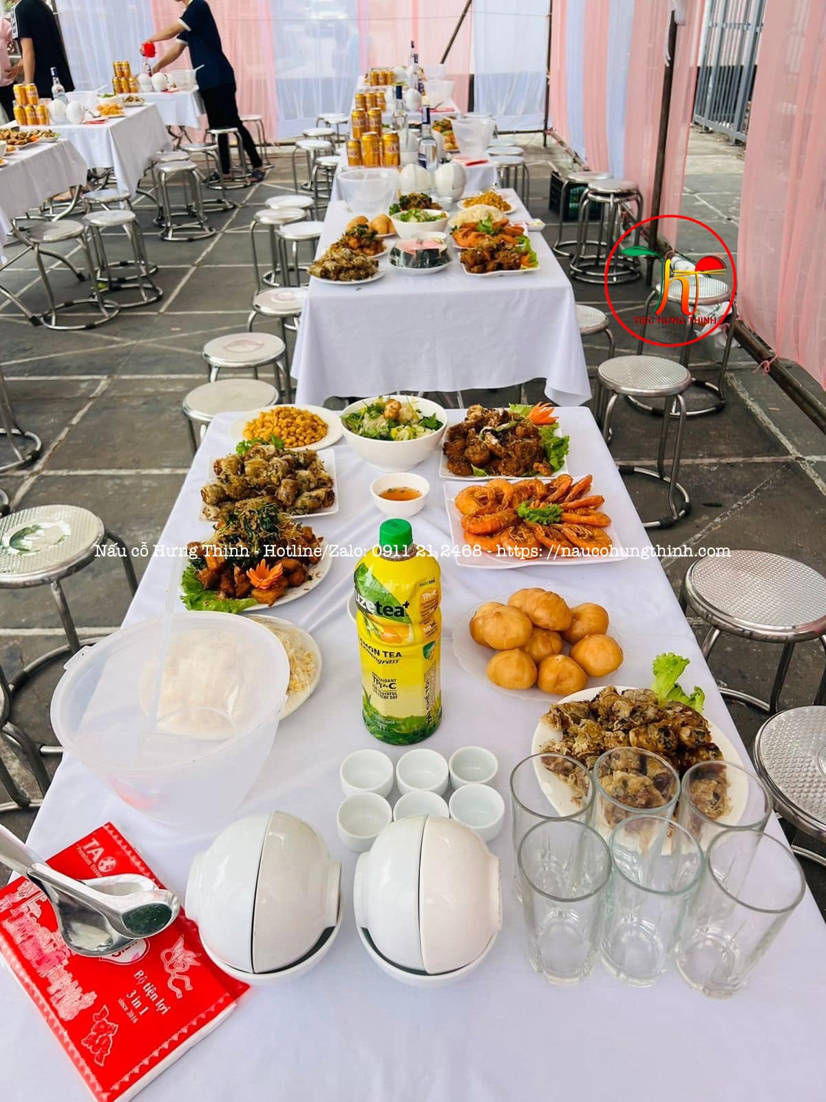 nấu cỗ sinh nhật kỷ niệm 10 năm
