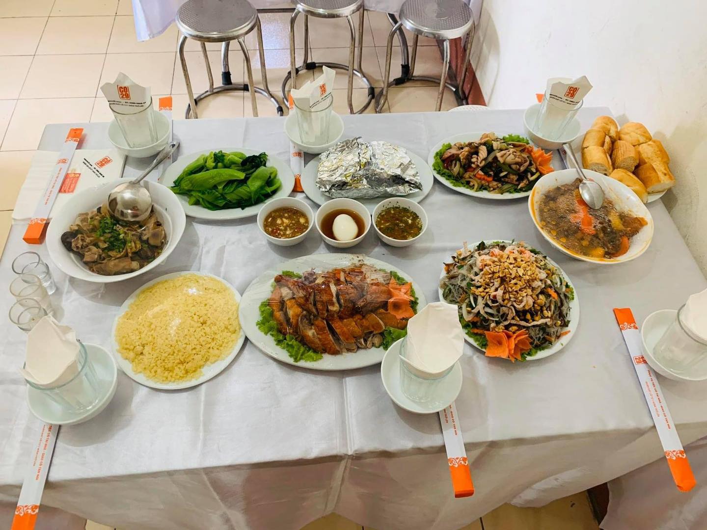 nấu cỗ cưới hỏi tại nhà món truyền thống bắc