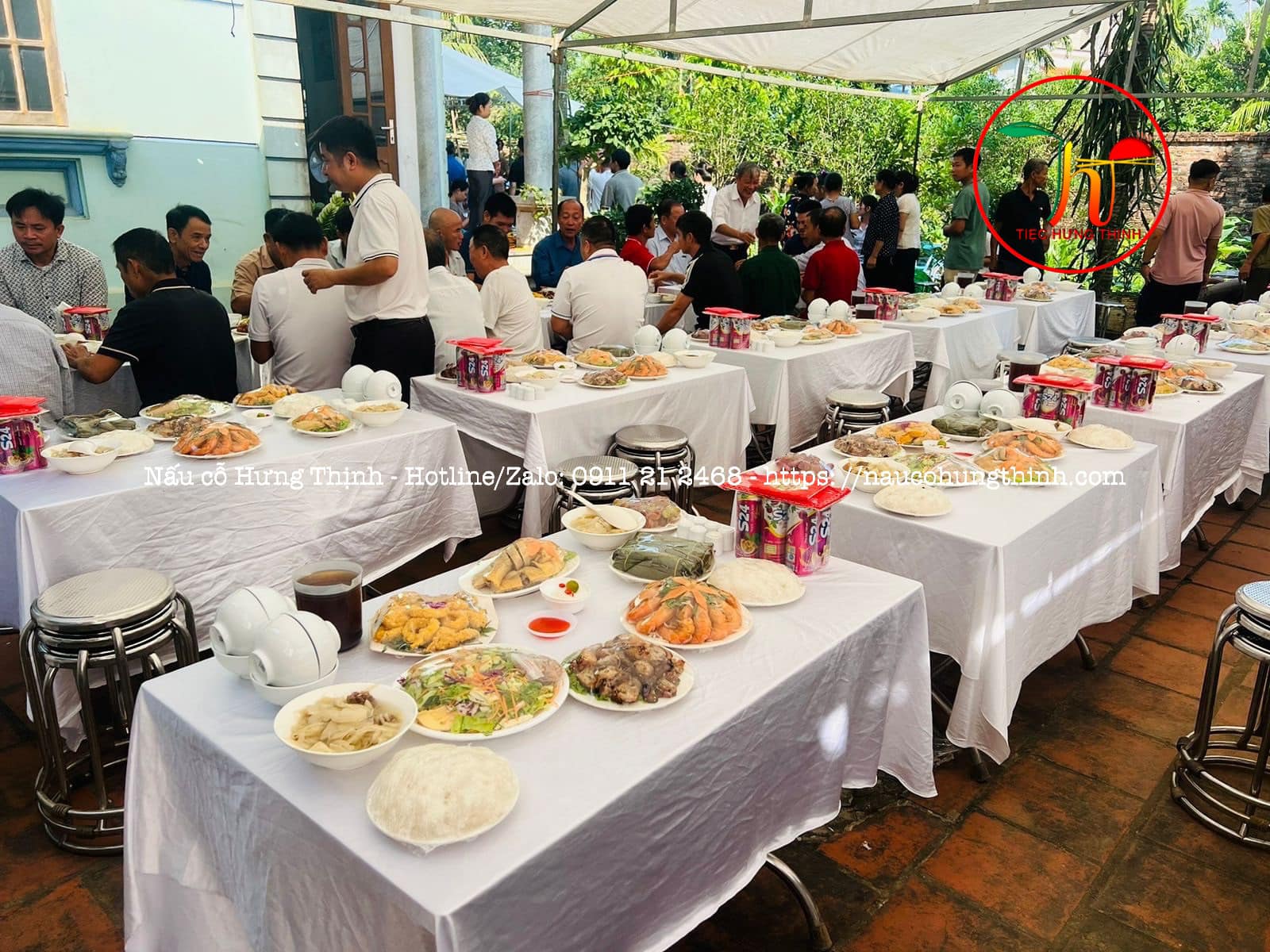 nấu cỗ cưới hỏi 500 khách tại nhà