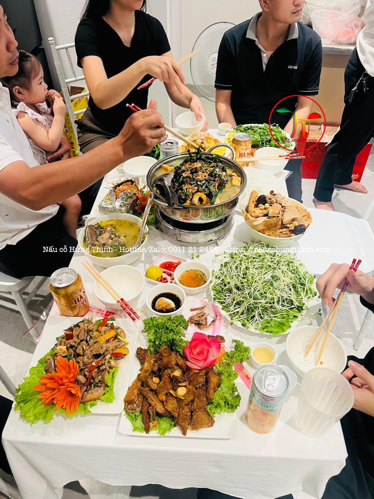dịch vụ nấu cỗ sinh nhật tận nơi