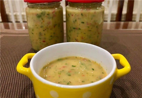 Ảnh nấu cỗ cưới hỏi tại nhà món chay