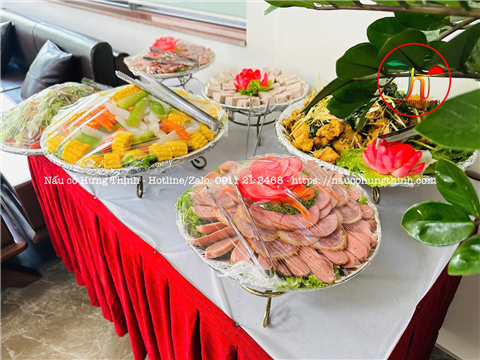 Ảnh mâm cỗ sinh nhật công ty