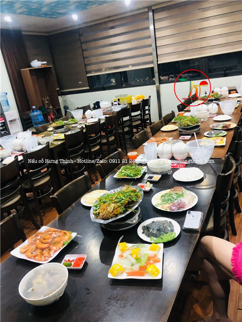 Ảnh nấu cỗ sinh nhật gia đình