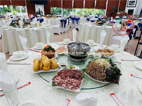 Ảnh báo giá nấu cỗ cưới hỏi tại nhà